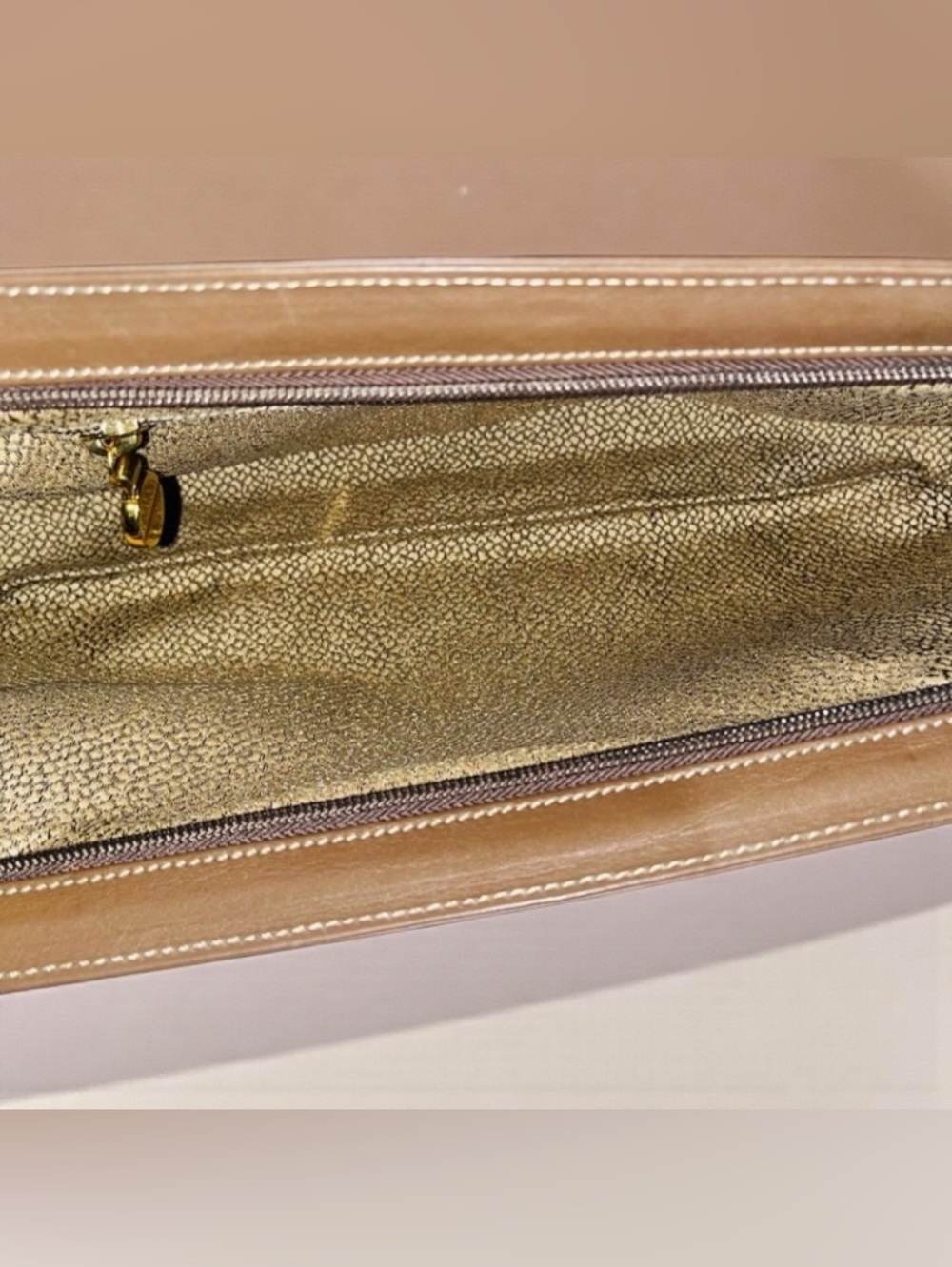 Borbonese Quail Suede Clutch - Picture 4 of 11